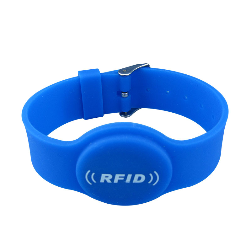 125KHZ साइज एडजस्टेबल स्मार्ट चिप वॉच रिस्टबैंड RFID स्मार्ट ब्रेसलेट